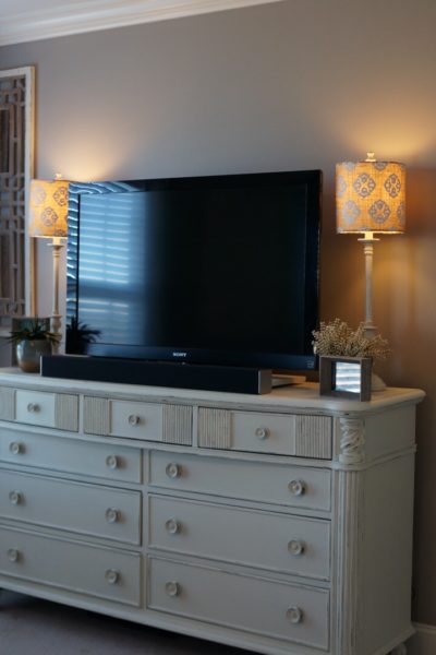 painted dresser