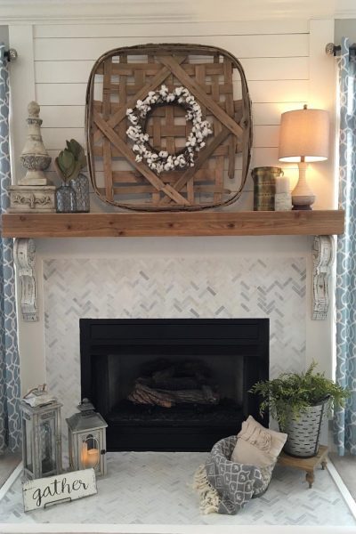 focal point, fireplace in living room