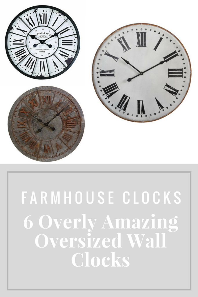 6 Overly Amazing, Oversized Wall Clocks! Make a statement in your home!
