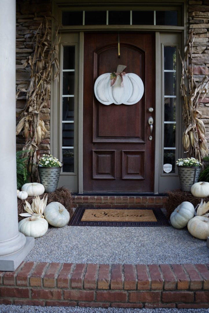 My Fall Front Porch Makeover! An easy and quick weekend DIY!