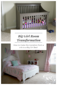 Big girl room transformation