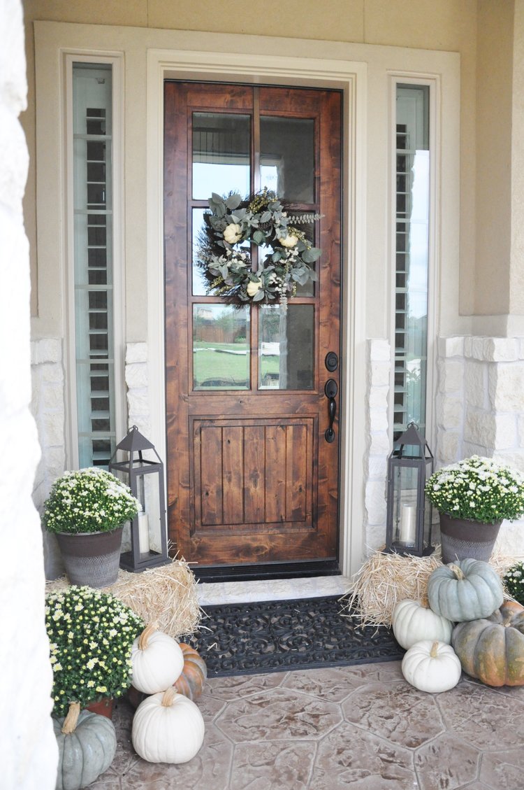 fall front porches