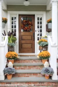 Fall front porch