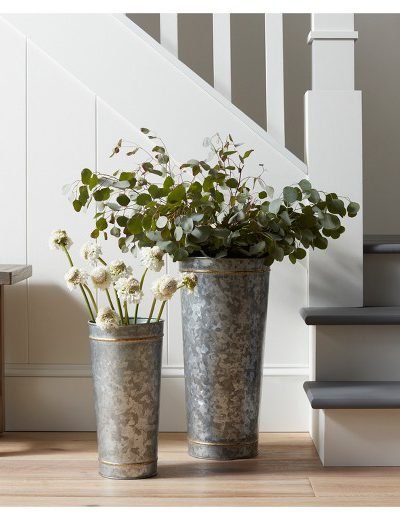 Target Hearth and Hand Galvanized Vase by Joanna Gaines
