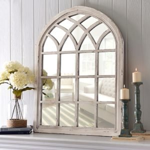 Kirklands decor that I love. Sadie Arch Mirror In cream