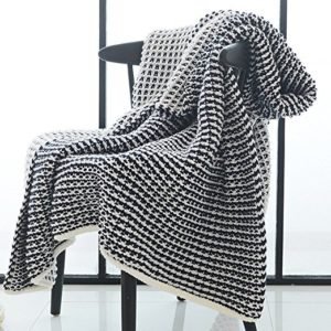 pillows and throws black and white blanket