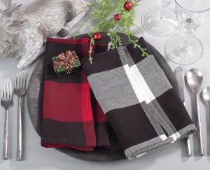 buffalo check napkins gift guide