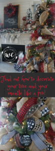 buffalo check christmas how to style a mantle and decorate a tree like a pro! Find out how this Holiday season!