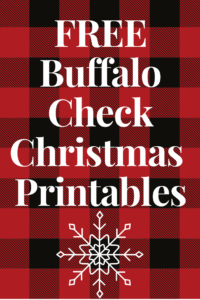 free buffalo check printables for christmas