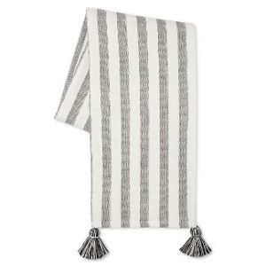 pillows and throws gift guide stripe throw with tassels