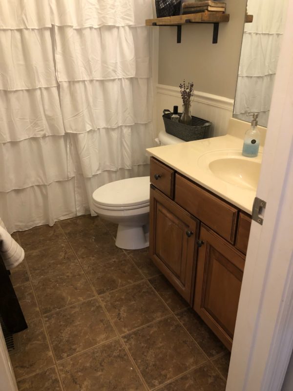 Paint your bathroom for a CHEAP and easy DIY! 100 room