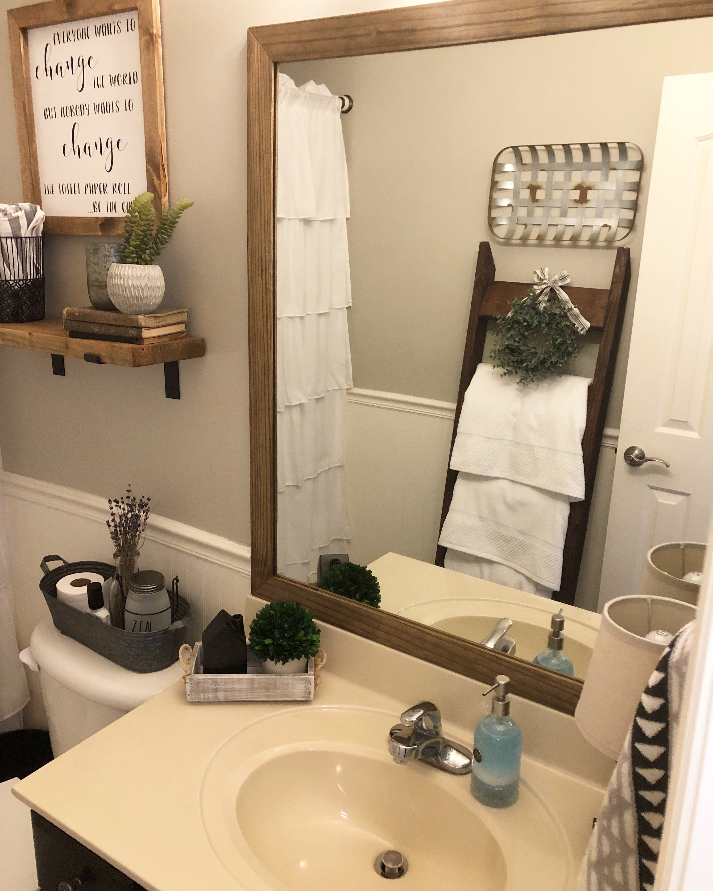 Budget Bathroom Makeover Reveal The 100 Room Challenge Is