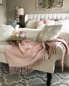 how to add blush into your decor, my master bedroom mini makeover