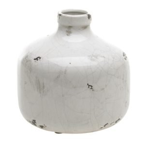 Home decor finds, white crackle jug for florals