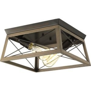 cute flush mount light fixture farmhouse style