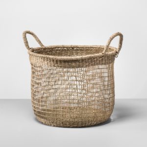 Opal House open weave basket from Target
