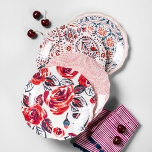 Opal House melamine plates from Target