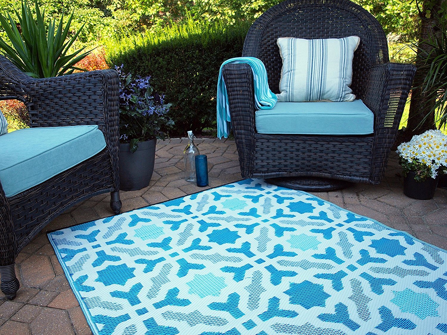 Favorite Home decor finds- outdoor rugs!