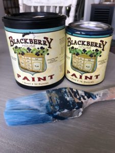 Furniture makeover with Blackberry House paint