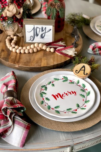 Christmas Home Tour kitchen area!