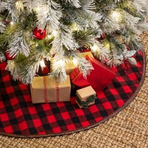 Walmart Christmas Finds Buffalo Check Tree Skirt