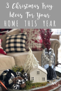 3 Christmas Tray Ideas for your home this eyar