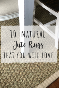 10 natural jute rugs that you will love