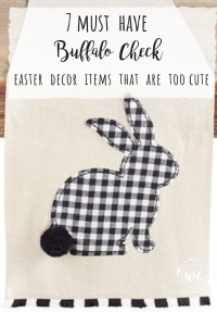 Buffalo Check Easter decor- 7 items you must have this year!