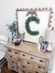 How to incorporate buffalo check into your decor after christmas and during the winter