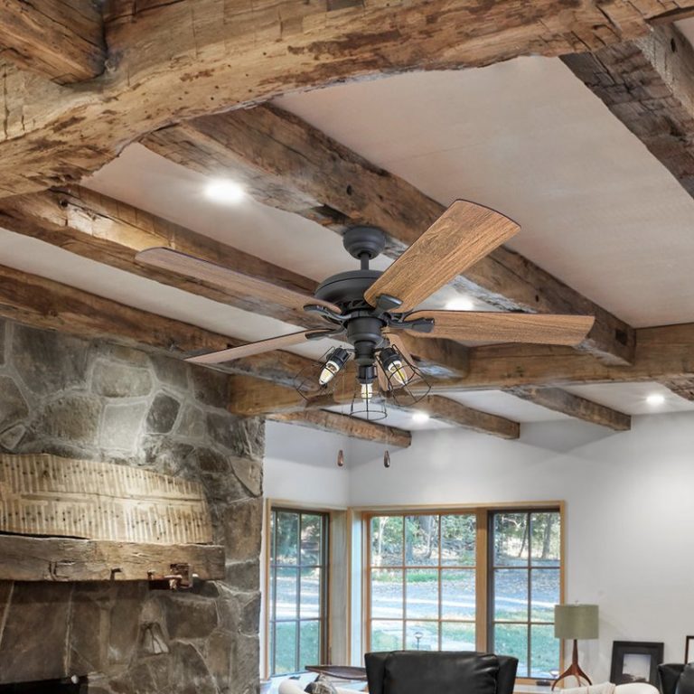 5 farmhouse ceiling fans that will instantly update your home! Wilshire Collections