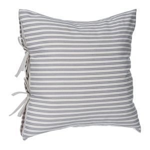 Cute everyday throw pillows for your home- adorable ticking stripe!
