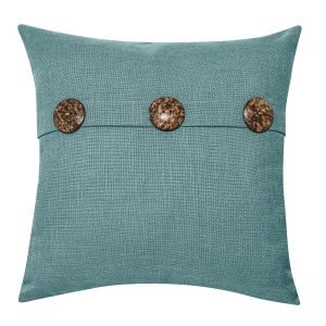 Cute everyday throw pillows for your home- buttons in all different colors