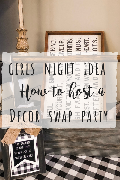 Girls night idea- how to host a decor swap party!