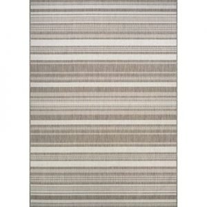 The perfect outdoor rugs- stripe neutral
