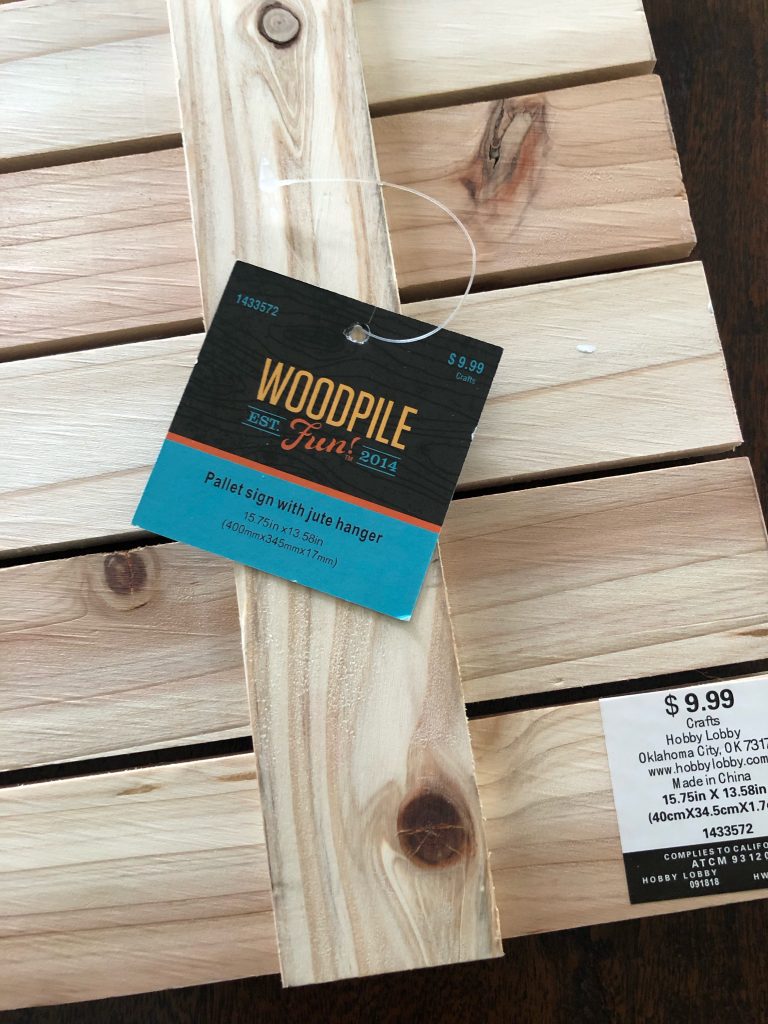 Easy Pallet Wood Flag Using Hobby Lobby Supplies Wilshire Collections Mod Podge Easy Pallet Wood Flag Using Supplies From Hobby Lobby For A Quck Diy