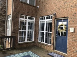 Covered porch makeover reveal