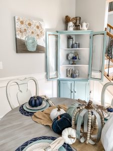 Fall dining room inspiration, thinking outside the box!