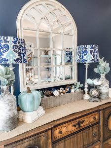 Fall dining room inspiration, thinking outside the box!