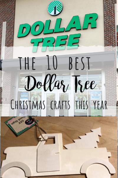 10 Best Dollar Tree Christmas Craft items this year!