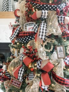 Christmas tree ribbon guide- quick reference on how much to buy!