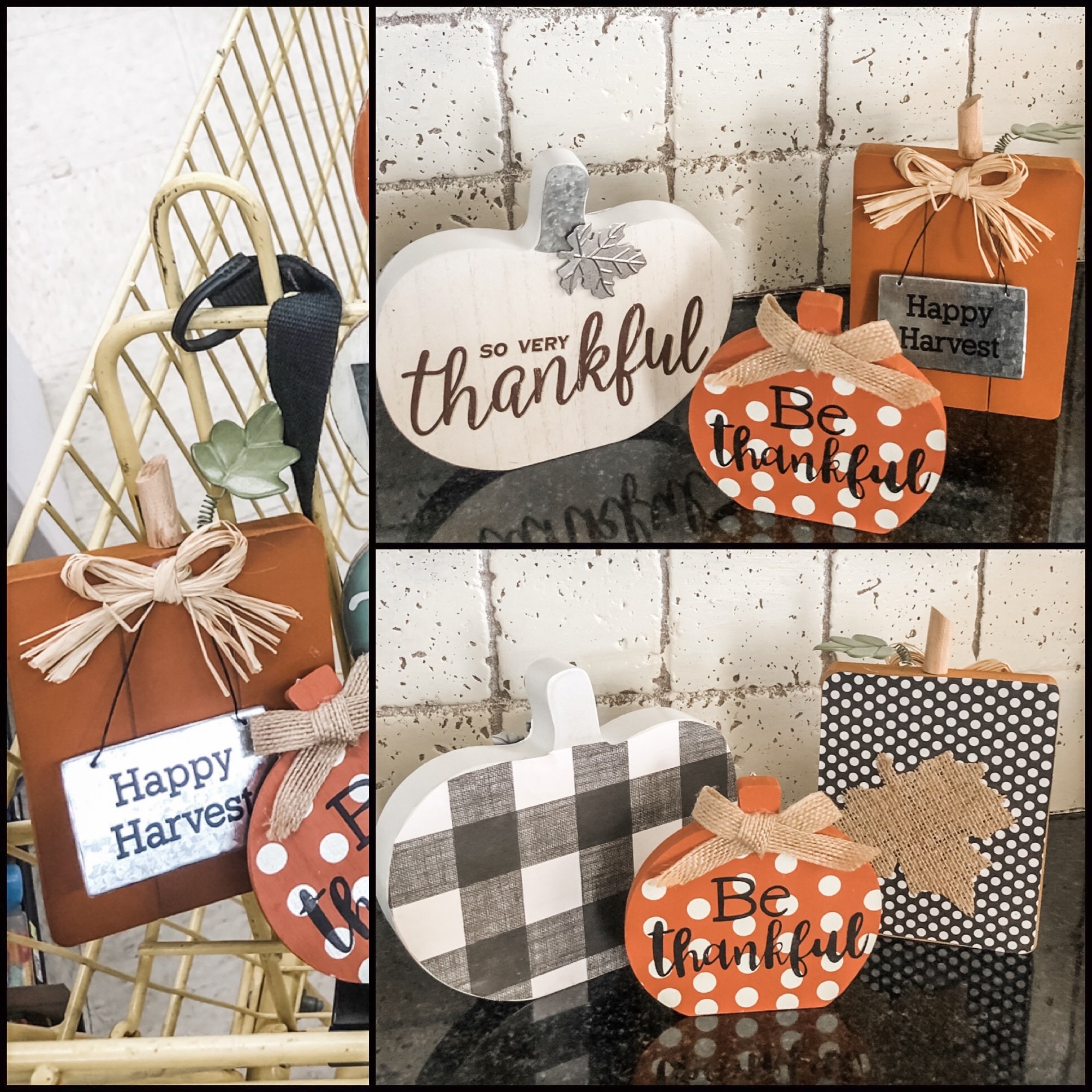 5 Fall craft ideas using buffalo check