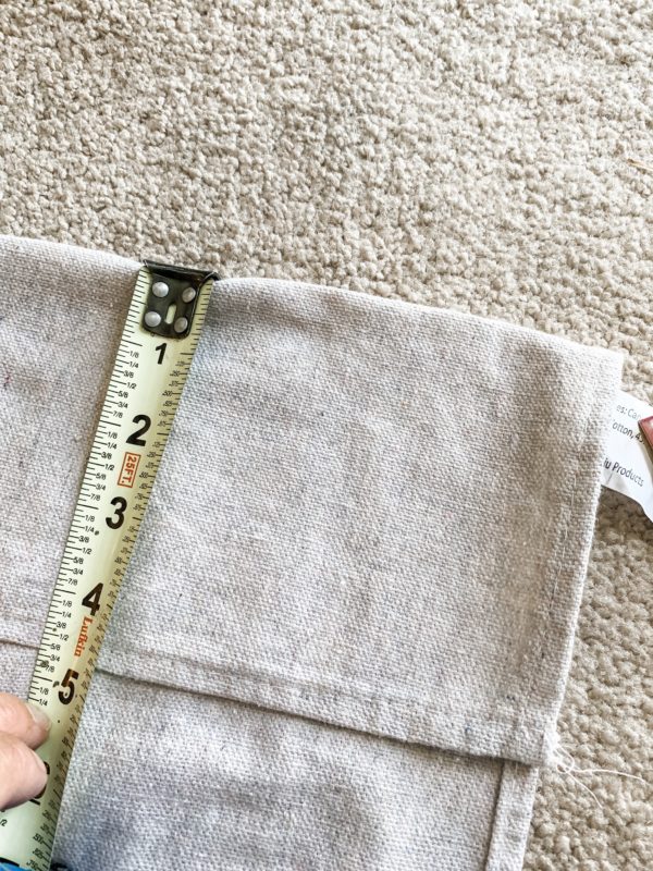DIY drop cloth curtains for instant farmhouse charm! - Wilshire Collections