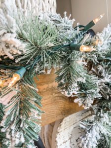 How to hang garland on your mantel this Christmas!
