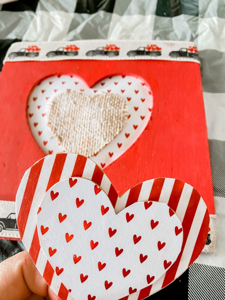 Valentine's DIY picture frame