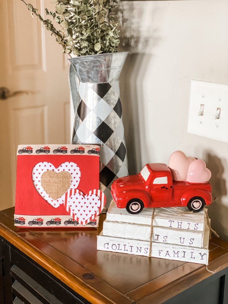 Valentine's DIY picture frame