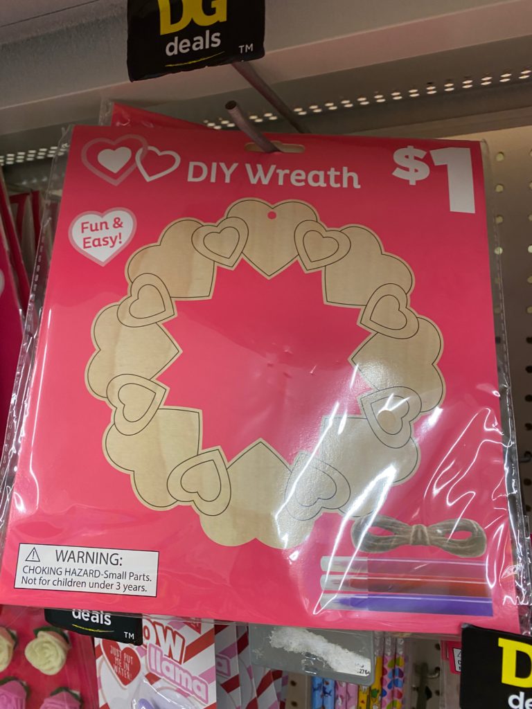 Valentine's decor from Dollar General- 10 must have items!