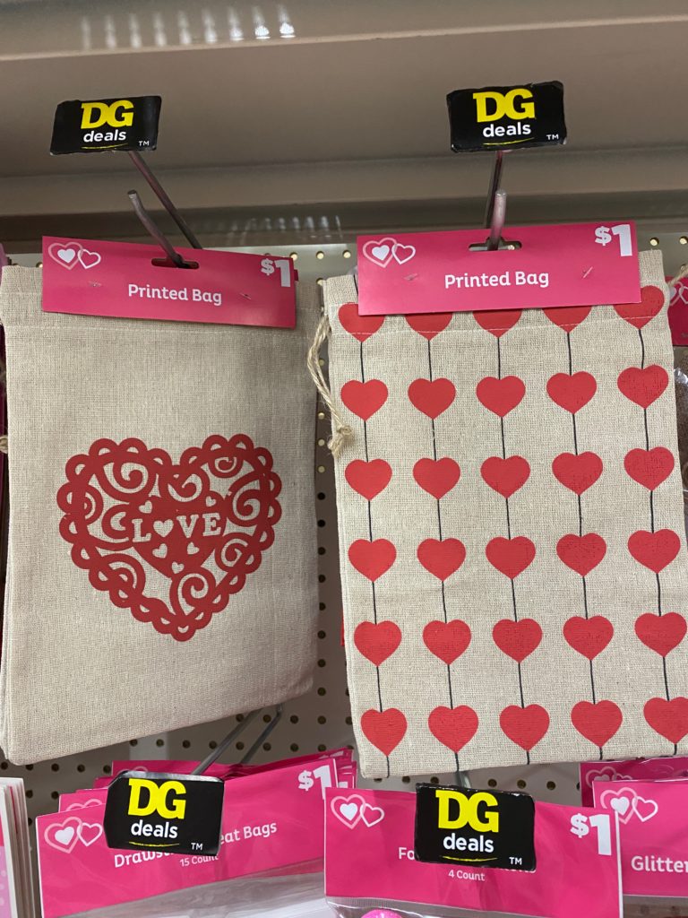 Valentine's decor from Dollar General- 10 must have items!