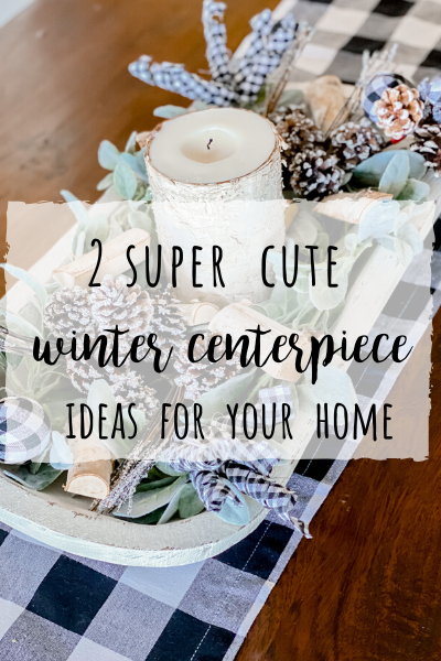 Winter centerpiece ideas