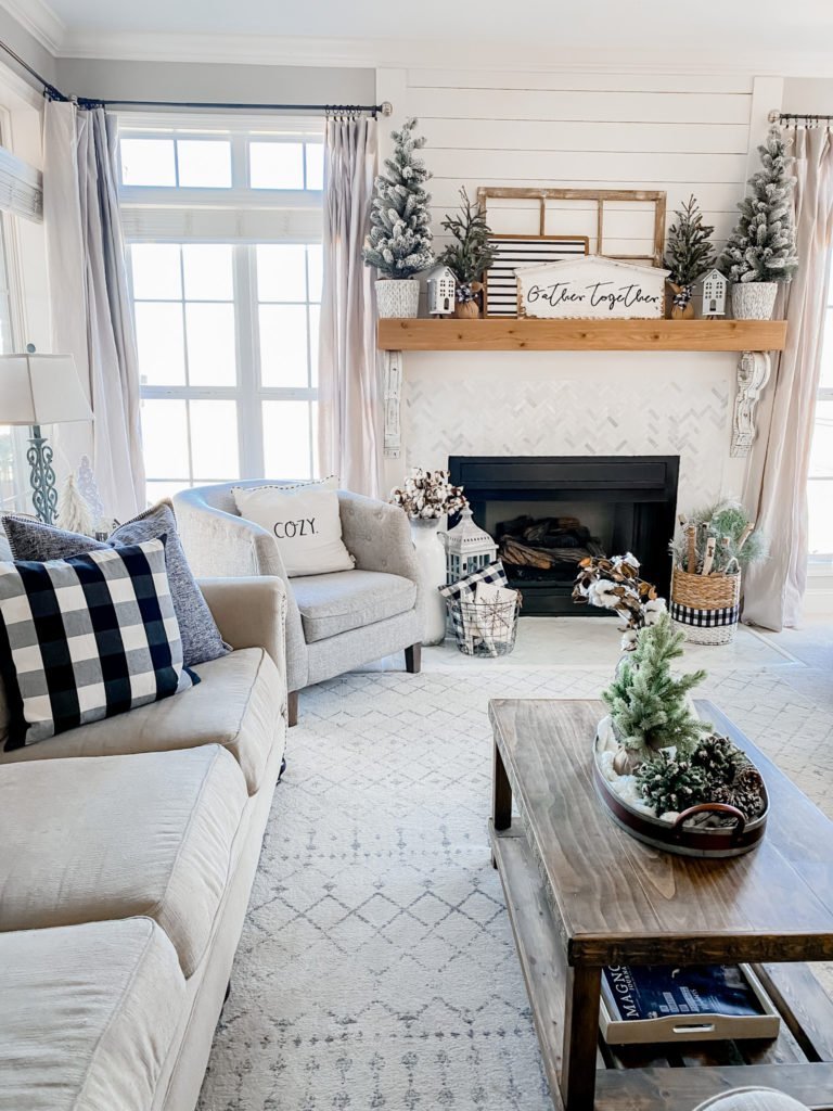 Winter living room inspiration