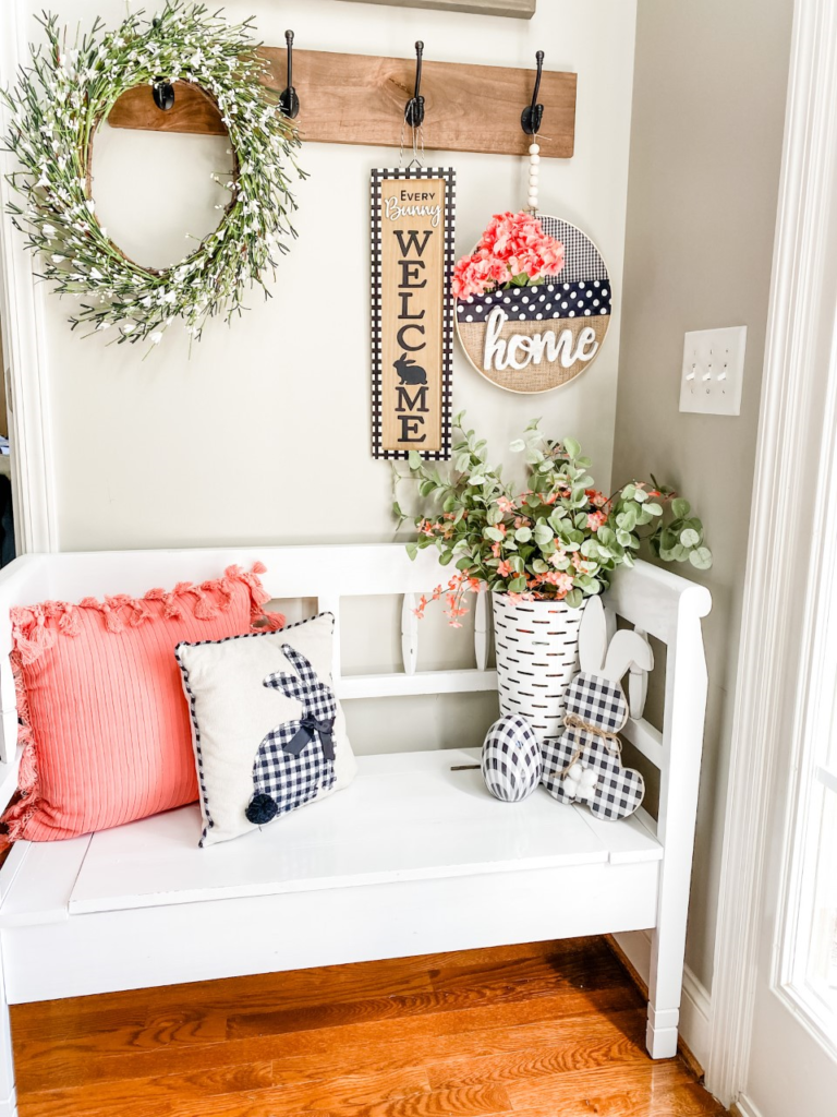 Spring entry way decor ideas